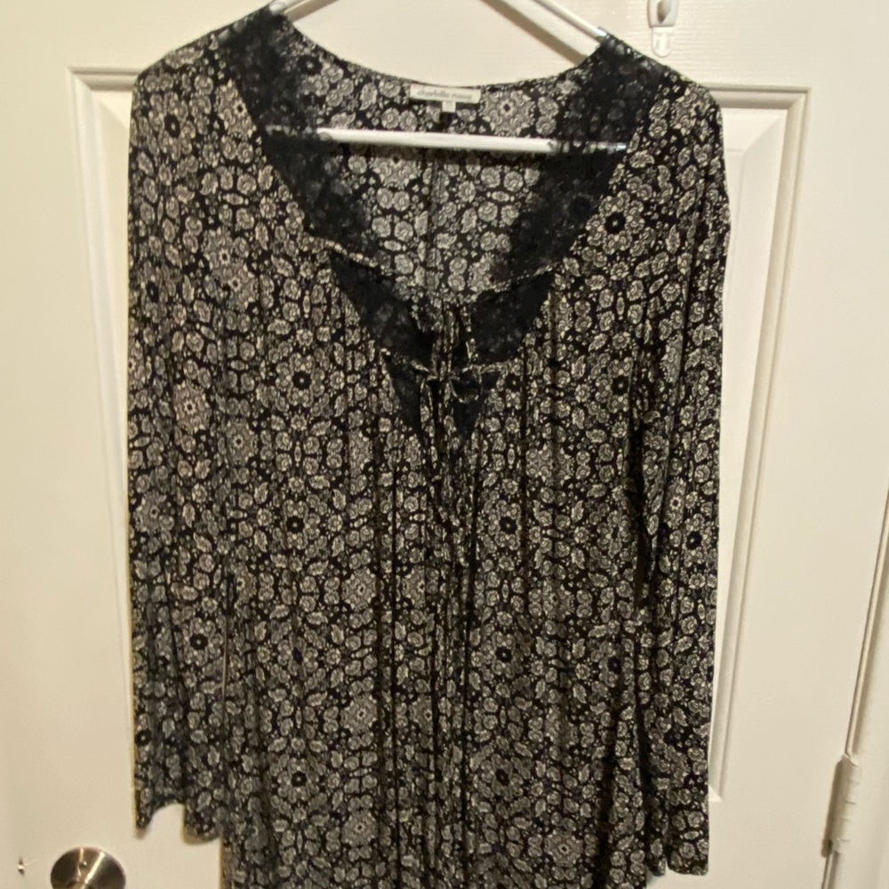Oversized blouse/mini dress